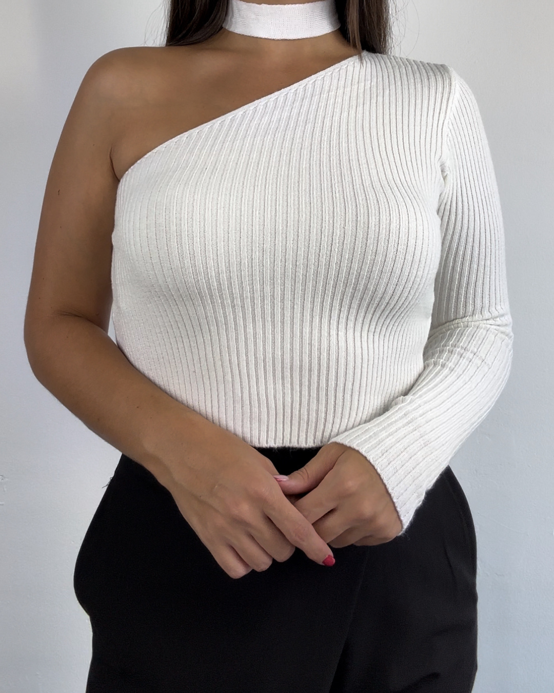 JERSEY CHOKER ASIMETRICO