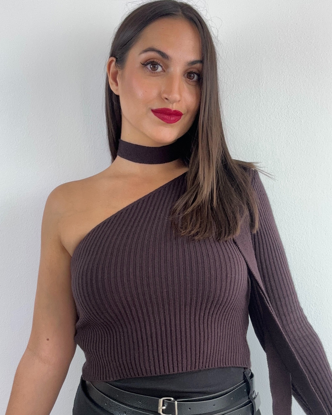 JERSEY CHOKER ASIMETRICO