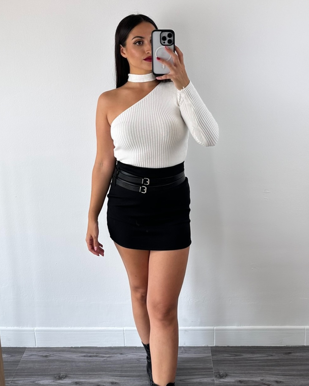 JERSEY CHOKER ASIMETRICO