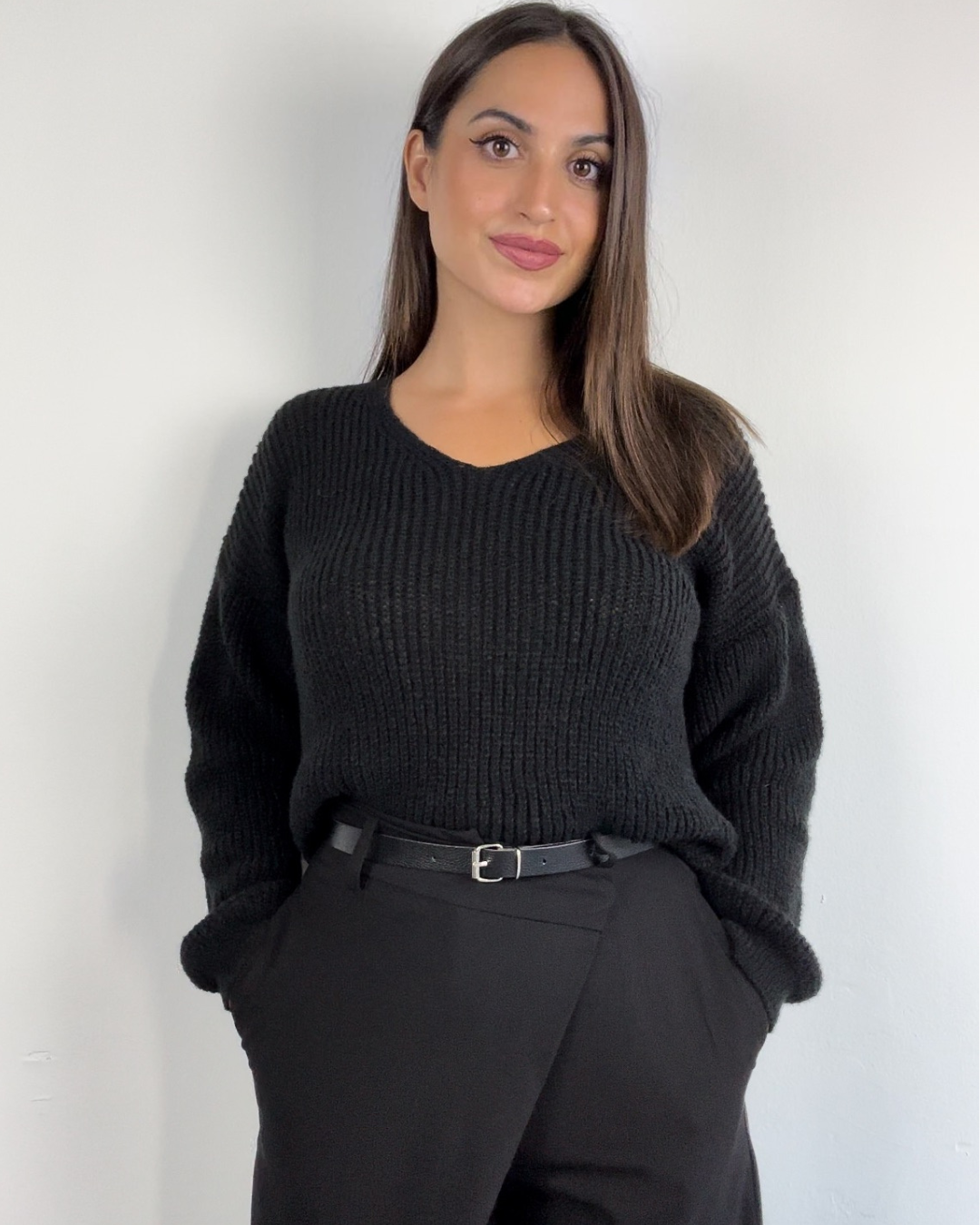 JERSEY PICO NEGRO
