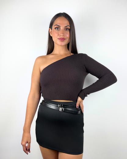 CONJUNTO FALDA PANTALON Y JERSEY CHOKER